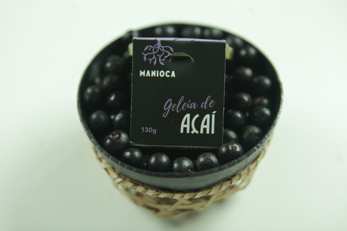 Imagem 3 de 3 de Geleia De Açaí 130g Manioca - 100% Natural