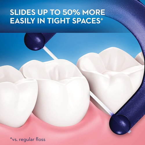 Imagem 6 de 7 de Fio Dental Oral-b Glide 3d Artico Hortela 75 Floss Picks