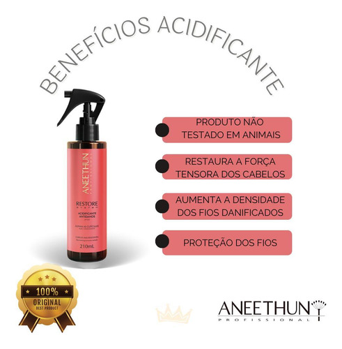 Spray Acidificante Reconstrutor Lançamento-aneethun