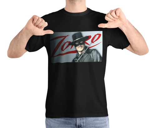 Polera Unisex El Zorro Diego De La Vega Algodon 