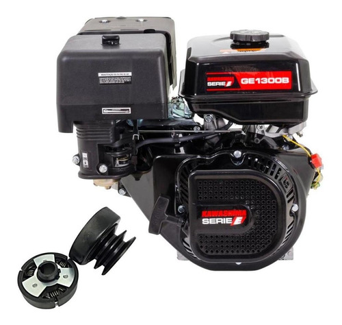 Motor Kawashima 13hp 4t 389cc Com Embreagem Para Correia 2b