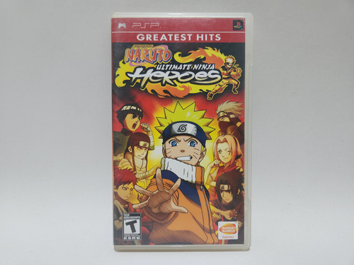 Naruto Heroes Original Para Sony Psp 