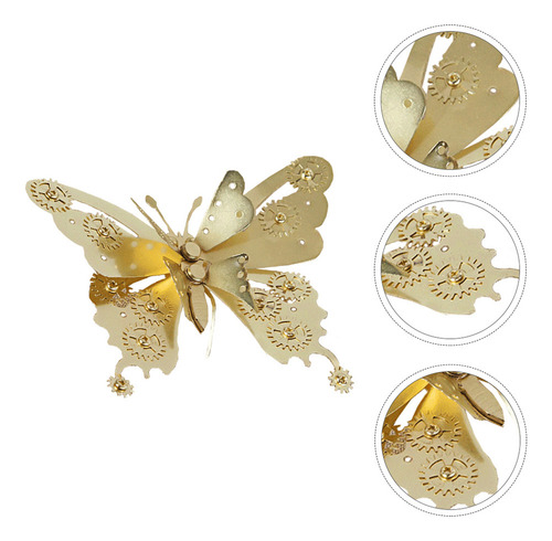 Adornos Decorativos Para Manualidades Con Mariposas De Metal