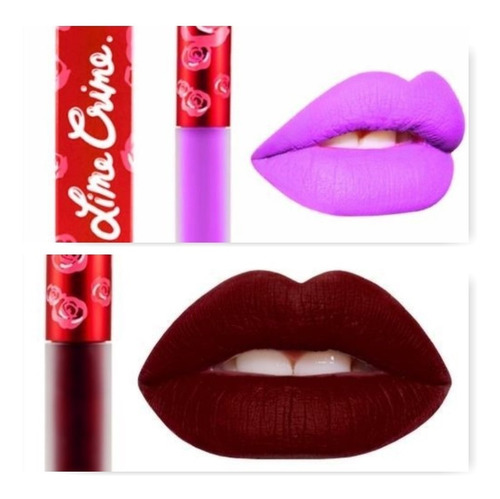 Lote De 10 Lime Crime Velvetine Gloss Indeleble Matte
