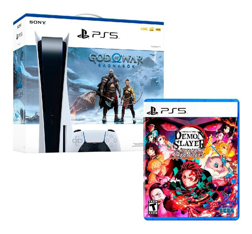 Consola Playstation 5 God Of War Ragnarok Bundle + Demon Sla