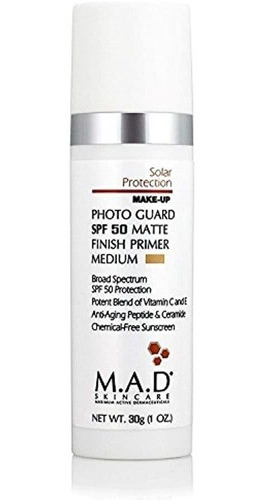 M.a.d Skincare Solor Protection Photo Guard Spf 50 Acabado M