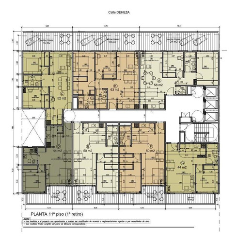Imagen 3 de 14 de Hermoso Dpto Piso 2 U.f: E - Dos Ambientes Edificio Deheza 2350 Nuñez