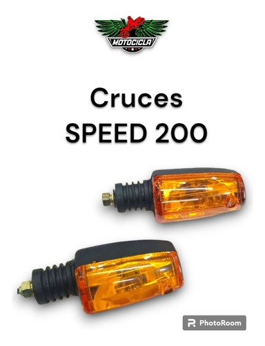 Luces De Cruce Moto Speed 200