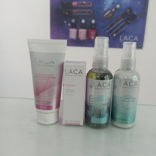 Kit  De Limpieza Y Humectación Antige Laca Cosmética 