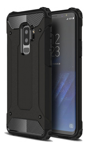 Capa Anti-impacto Hybrid Rugged Para Galaxy S9 - Preta