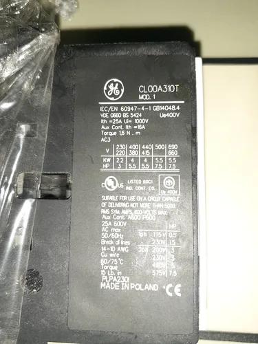 Contactor De 9 Amp Ge