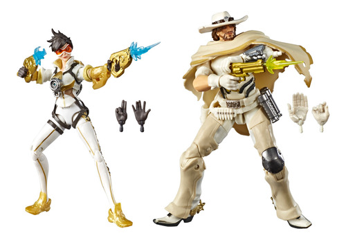 Set De 2 Figuras De Acción De Juguete Tracer Y  Mccree De