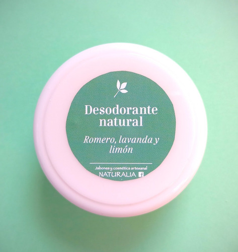 Desodorante Natural En Crema