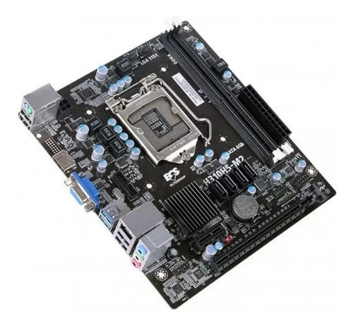 Ecs H310ch5-m2 Tarjeta Madre 2ddr4 Pcie Gigalan Hdmi Vga Soc