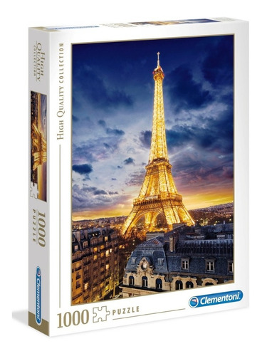 Puzzle Clementoni 1000 Piezas - Torre Eiffel