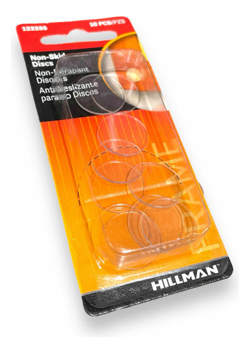 Set 10x Discos Antideslizantes 20mm P/ Cuadros Y Mesa Vidrio Color Transparente Lisa