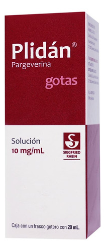 Plidan Solución 1 G, 1 Frasco 20 Ml