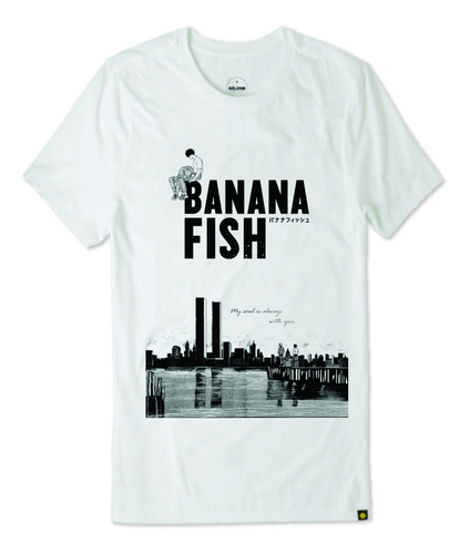 Camiseta De Anime Banana Fish - Sayonara