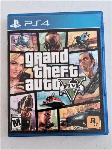 Grand Theft Auto V  Standard Edition  Ps4 Físico