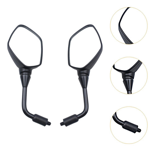2 Espejos Laterales Prácticos Compatible Con Honda Cb300f