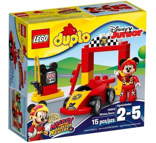 Lego Duplo 10843 Mickey El Auto Deportivo Mundo Manias