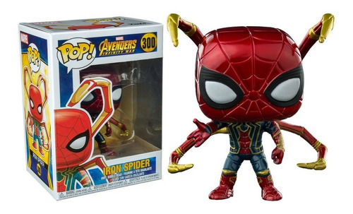 Imagen 2 de 2 de Figura de acción Marvel Hombre Araña: Iron Spider con patas Avengers: Infinity War 27296 de Funko Pop!