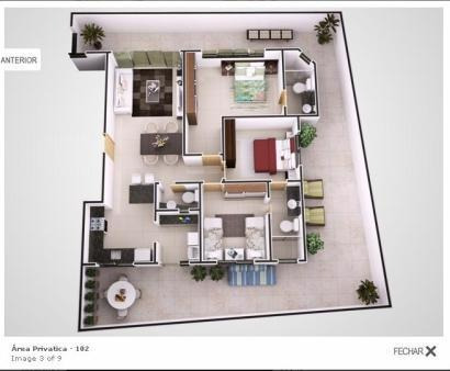 Imagem 2 de 3 de Apartamento Com Área Privativa Com 3 Quartos Para Comprar No Itapoã Em Belo Horizonte/mg - 8332