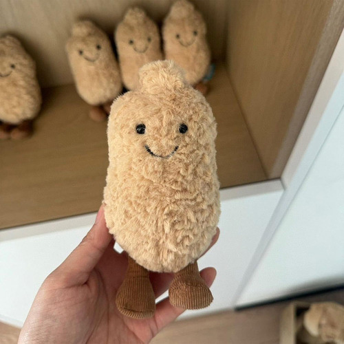Mz Boneco De Pelúcia De Amendoim Caprichoso Para Crianças