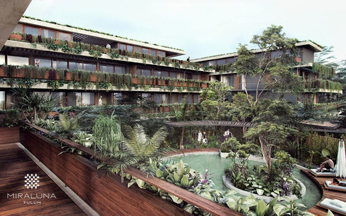 Imagen 9 de 21 de Penthouse En Venta En Tulum, Aldea Zamá Luum Zamá