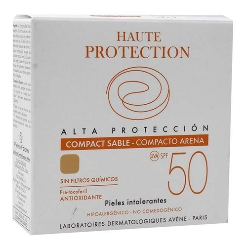 Protector Solar En Maquillaje Compacto Fps50 Contra Imperfec