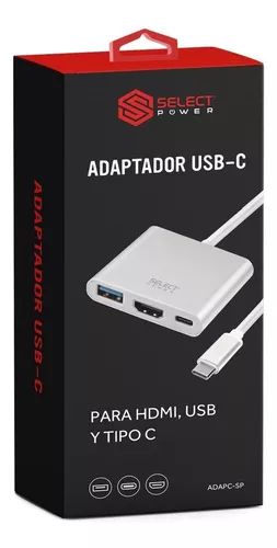 Adaptador USB- Tipo C Select Power ADAPC-SP