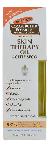  Aceite Seco Corporal Skin Therapy Palmers Vitamina E 150ml