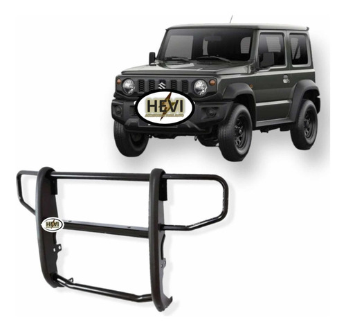 Tumbaburros Delantero Para Jeep Jimny En Negro Marca Over