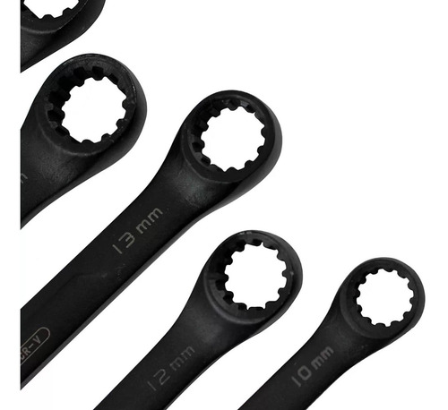 Jogo De Chaves Combinadas Speedy Com Catraca 8mm A 17mm X6 B