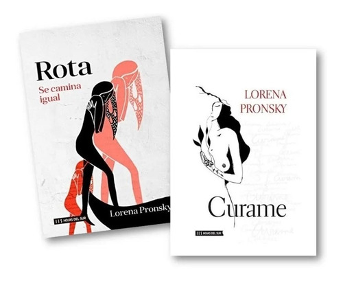 ** Combo 2 Libros Lorena Pronsky Rota + Curame **