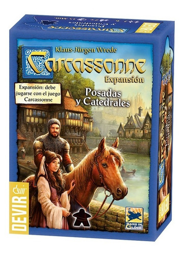 Carcassonne: Posadas Y Catedrales - Juegos De Mesa Devir