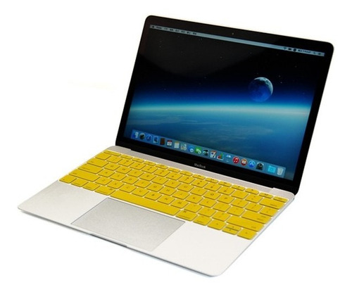 Teclado De Silicone Macio Capa Protetora Para Macbook 12 Pol
