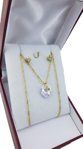 Cadena Regalo Novia Enamorado Enchapado En Oro 18kt  