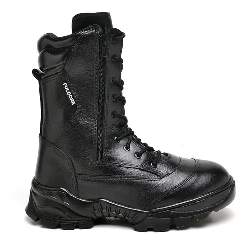 Coturno Tatico Force Militar Com Ziper MercadoLivre