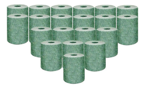 20pcs Rectángulo Biodegradable Estera De Césped Rollo