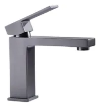 Comprar Misturador Monocomando Bica Baixa Lavatorio Grafite Escovado