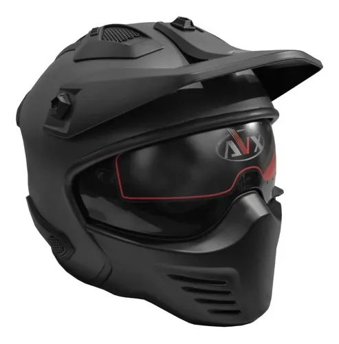 Casco desmontable moto sales