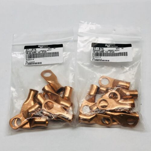 Lot Of 20 Kimball Midwest 27-874 Copper Plug Heavy Duty  Yyf