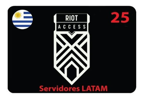 Riot Access Código League Of Legends Valorant Latam 25