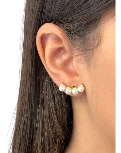 comprar Brinco Ear Cuff Mini Pérola Banhado A Ouro 18k