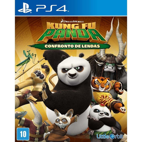 Kung-fu-panda: Confronto De Lendas - Ps4 - Mídia Física