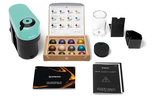 Cafetera Nespresso Vertuo Pop Green 220v 12 Cápsulas Factura