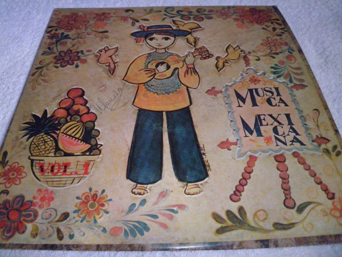 Disco Vinyl 12'' De Musica Mexicana - Varios Artistas (1979)