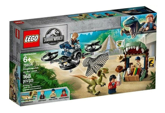 75934 LEGO® JURASSIC WORLD™ Dilophosaurus in fuga