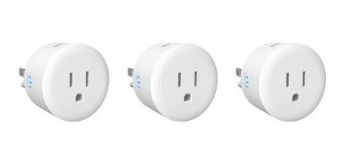 3 Toma Corriente Sencillos Smart Wi-fi Steren Shome-100/3